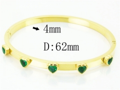 HY Wholesale Bangles Stainless Steel 316L Fashion Bangle-HY32B0446HJS