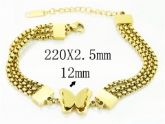 HY Wholesale Bracelets 316L Stainless Steel Jewelry Bracelets-HY80B1366PZ