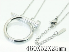 HY Wholesale Necklaces Stainless Steel 316L Jewelry Necklaces-HY80N0566MR