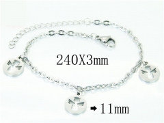 HY Wholesale Bracelets 316L Stainless Steel Jewelry Bracelets-HY91B0239NLX