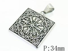 HY Wholesale Pendant 316L Stainless Steel Jewelry Pendant-HY22P0969HIF