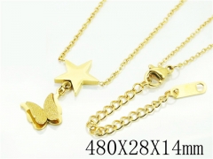 HY Wholesale Necklaces Stainless Steel 316L Jewelry Necklaces-HY80N0579MW