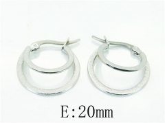 HY Wholesale Earrings 316L Stainless Steel Earrings-HY64E0486NX