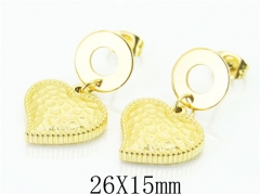 HY Wholesale Earrings 316L Stainless Steel Earrings-HY91E0370MF