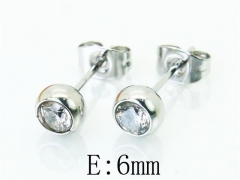 HY Wholesale Earrings 316L Stainless Steel Earrings-HY22E0628MC