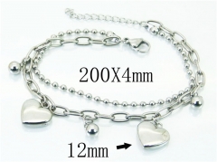 HY Wholesale Bracelets 316L Stainless Steel Jewelry Bracelets-HY64B1503HHF