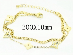 HY Wholesale Bracelets 316L Stainless Steel Jewelry Bracelets-HY32B0450HCC