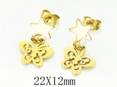 HY Wholesale Earrings 316L Stainless Steel Earrings-HY91E0397ME