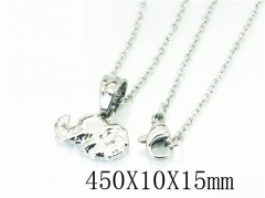 HY Wholesale Necklaces Stainless Steel 316L Jewelry Necklaces-HY64N0149LD