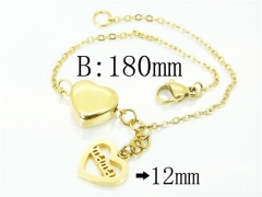 HY Wholesale Bracelets 316L Stainless Steel Jewelry Bracelets-HY91B0129OF