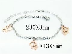 HY Wholesale Bracelets 316L Stainless Steel Jewelry Bracelets-HY91B0303OLF