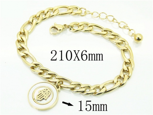 HY Wholesale Bracelets 316L Stainless Steel Jewelry Bracelets-HY51B0216HMX