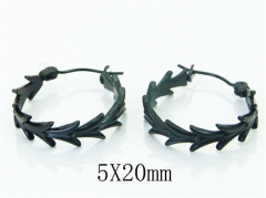 HY Wholesale Earrings 316L Stainless Steel Earrings-HY70E0835LT