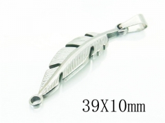 HY Wholesale Pendant 316L Stainless Steel Jewelry Pendant-HY12P1405JS