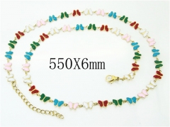 HY Wholesale Necklaces Stainless Steel 316L Jewelry Necklaces-HY61N1050HZZ