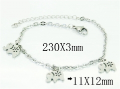 HY Wholesale Bracelets 316L Stainless Steel Jewelry Bracelets-HY91B0212PF