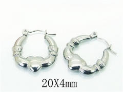 HY Wholesale Earrings 316L Stainless Steel Earrings-HY70E0857KF