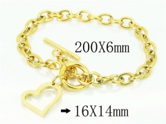 HY Wholesale Bracelets 316L Stainless Steel Jewelry Bracelets-HY91B0189OLE