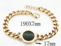 HY Wholesale Bracelets 316L Stainless Steel Jewelry Bracelets-HY32B0456HIQ