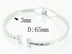 HY Wholesale Bangles Stainless Steel 316L Fashion Bangle-HY80B1384HJE