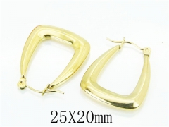 HY Wholesale Earrings 316L Stainless Steel Earrings-HY70E0783LT