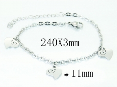 HY Wholesale Bracelets 316L Stainless Steel Jewelry Bracelets-HY91B0225NLF