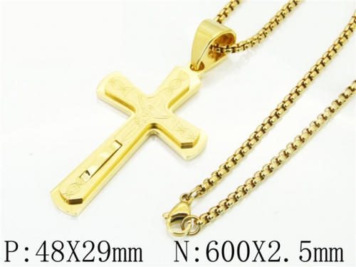 HY Wholesale Necklaces Stainless Steel 316L Jewelry Necklaces-HY09N1323HKX