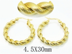 HY Wholesale Earrings 316L Stainless Steel Earrings-HY64E0479MZ