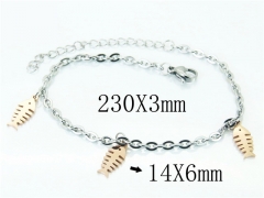 HY Wholesale Bracelets 316L Stainless Steel Jewelry Bracelets-HY91B0311OLS