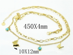 HY Wholesale Necklaces Stainless Steel 316L Jewelry Necklaces-HY32N0659HJR