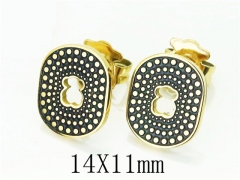 HY Wholesale Earrings 316L Stainless Steel Earrings-HY90E0366PR