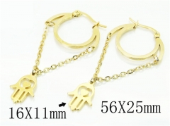 HY Wholesale Earrings 316L Stainless Steel Earrings-HY89E0509JLV