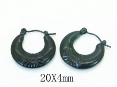 HY Wholesale Earrings 316L Stainless Steel Earrings-HY70E0870LE