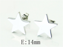 HY Wholesale Earrings 316L Stainless Steel Earrings-HY64E0491JA