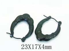 HY Wholesale Earrings 316L Stainless Steel Earrings-HY70E0850LG