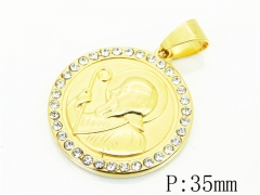 HY Wholesale Pendant 316L Stainless Steel Jewelry Pendant-HY15P0575HIO
