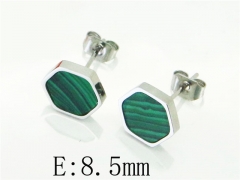 HY Wholesale Earrings 316L Stainless Steel Earrings-HY06E0327LZ