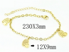 HY Wholesale Bracelets 316L Stainless Steel Jewelry Bracelets-HY91B0269PY