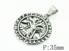 HY Wholesale Pendant 316L Stainless Steel Jewelry Pendant-HY22P0957HIA