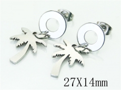 HY Wholesale Earrings 316L Stainless Steel Earrings-HY91E0349LU