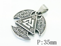 HY Wholesale Pendant 316L Stainless Steel Jewelry Pendant-HY22P0962HIS