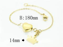 HY Wholesale Bracelets 316L Stainless Steel Jewelry Bracelets-HY91B0121OW