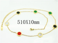 HY Wholesale Necklaces Stainless Steel 316L Jewelry Necklaces-HY80N0571PQ