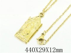 HY Wholesale Necklaces Stainless Steel 316L Jewelry Necklaces-HY92N0405PW