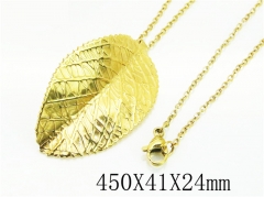 HY Wholesale Necklaces Stainless Steel 316L Jewelry Necklaces-HY64N0143OV