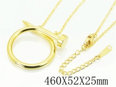 HY Wholesale Necklaces Stainless Steel 316L Jewelry Necklaces-HY80N0567NC