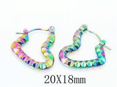 HY Wholesale Earrings 316L Stainless Steel Earrings-HY70E0889LC