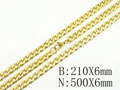 HY Wholesale Stainless Steel 316L Necklaces Bracelets Sets-HY40S0487HHE