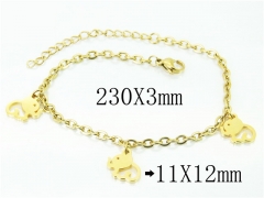 HY Wholesale Bracelets 316L Stainless Steel Jewelry Bracelets-HY91B0284PW