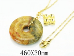 HY Wholesale Necklaces Stainless Steel 316L Jewelry Necklaces-HY92N0371HLZ